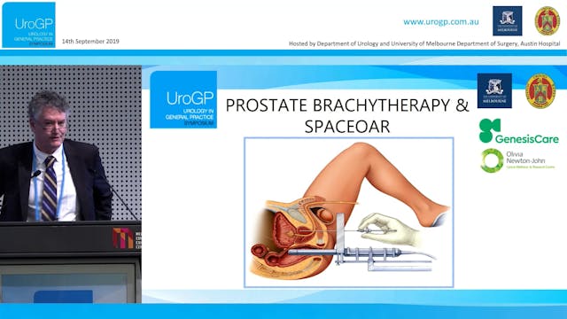 Prostate brachytherapy & spaceoar Pro...