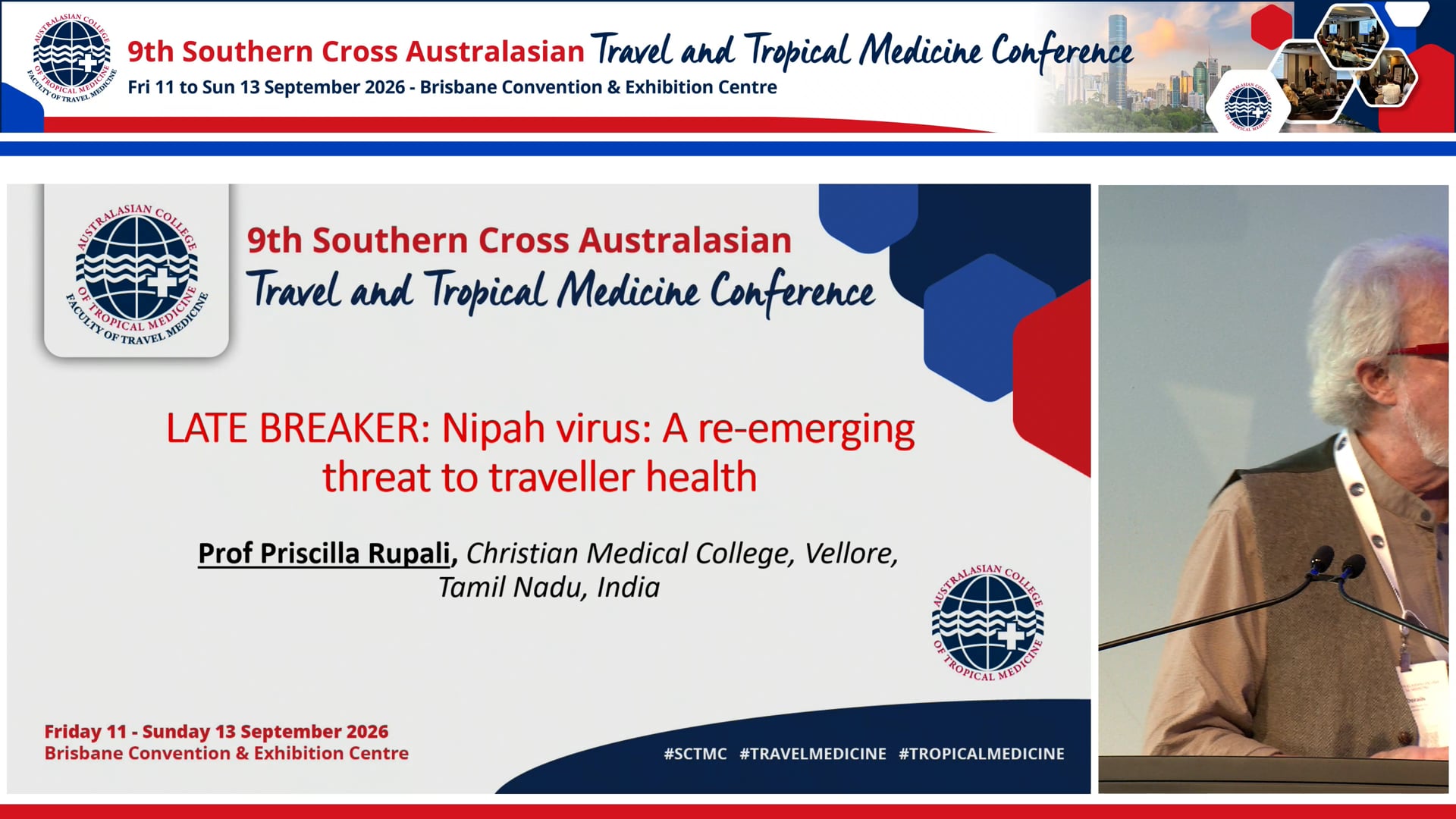 Nipah virus A re-emerging threat to traveller health Prof Priscilla Rupali