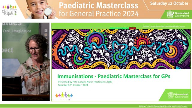 Immunisation Masterclass Peta Gimpel