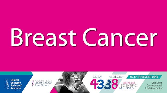 Breast Cancer Clinical Oncology Society 2016