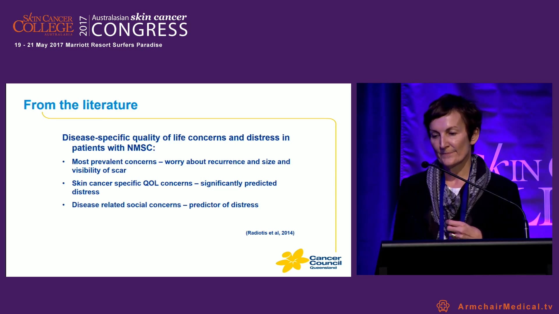 Information and support needs of people with skin cancer Ms Brigid Hanley