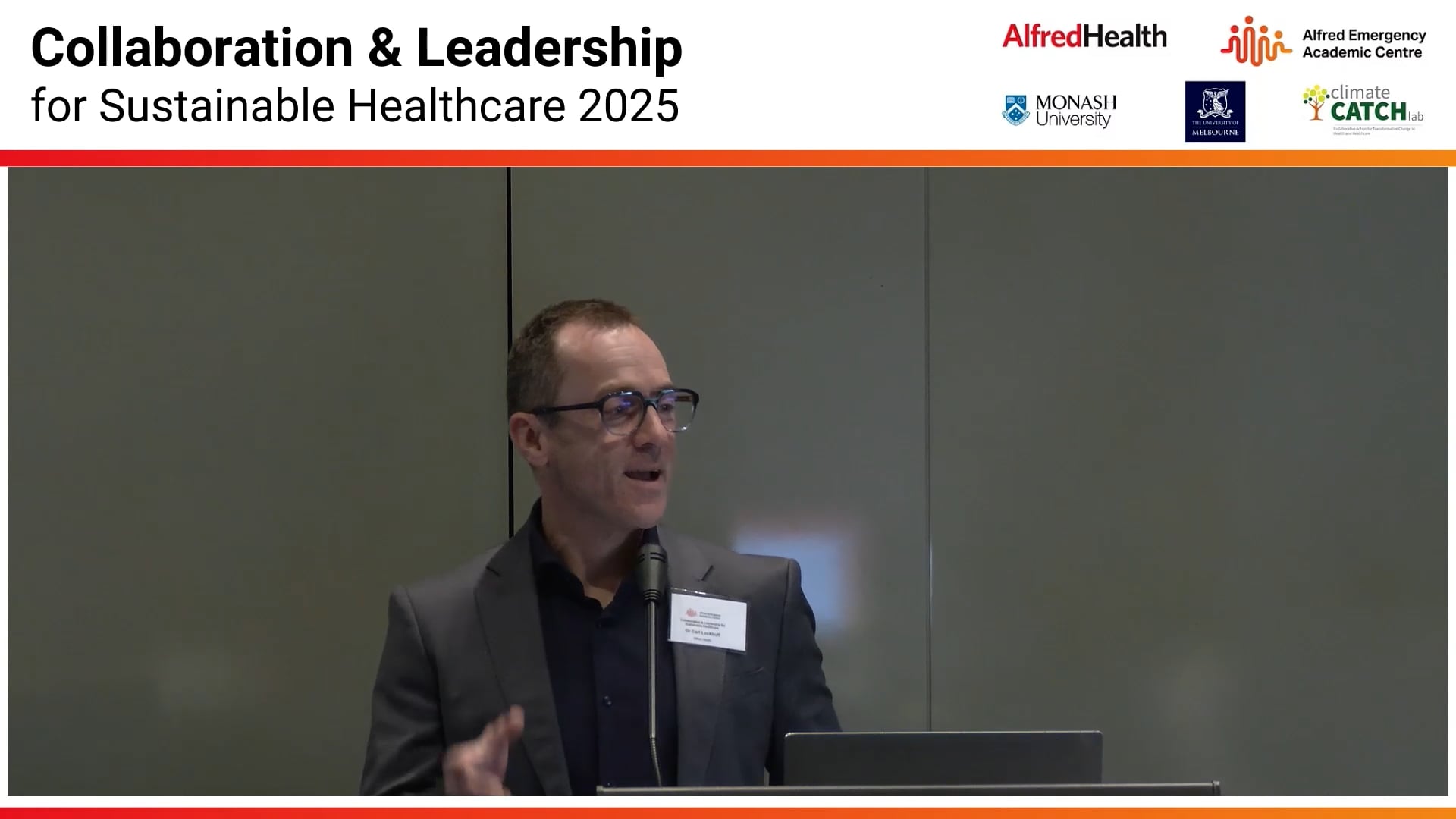 Keynote address - Delivering a net-zero health system Prof Nick Watts, Director, Centre for Sustainable Medicine, University of Singapore 