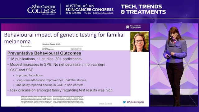 Genetic testing for melanoma A Practical Guide Dr Aideen McInerney-Leo