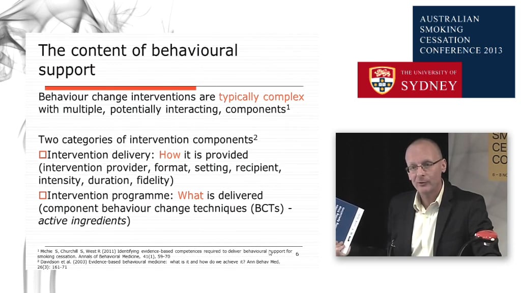 Smoking cessation & Behavioural support Dr Andy McEwen