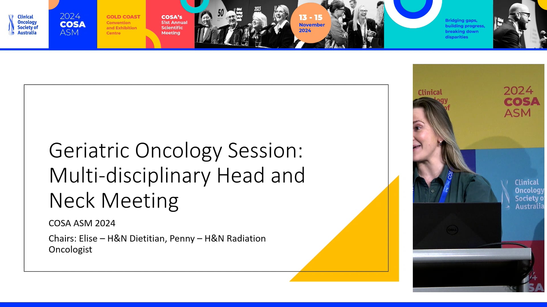 Geriatric Oncology Head and Neck MDM