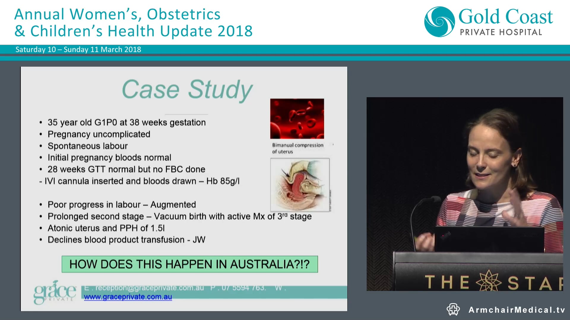 Anaemia and iron deficiency in pregnancy Dr Tania Widmer, O&G