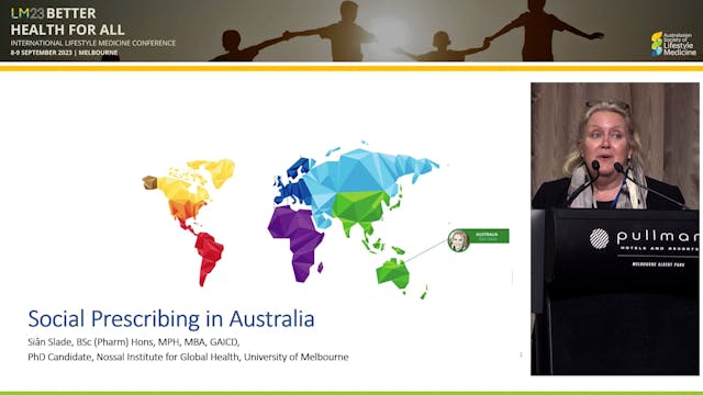 Social Prescribing in Australia Siân ...