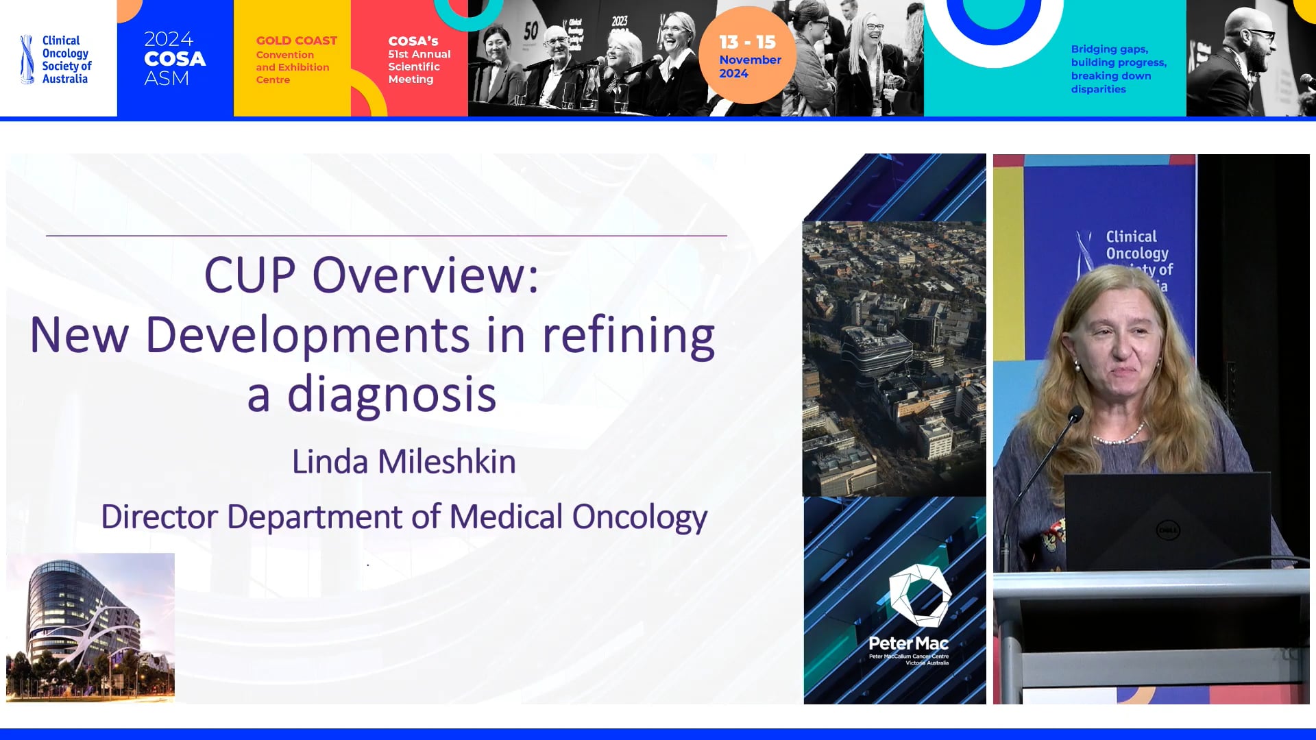 Carcinoma of unknown primary Linda Mileshkin, Sarah McLean, Ganessan kichenadasse