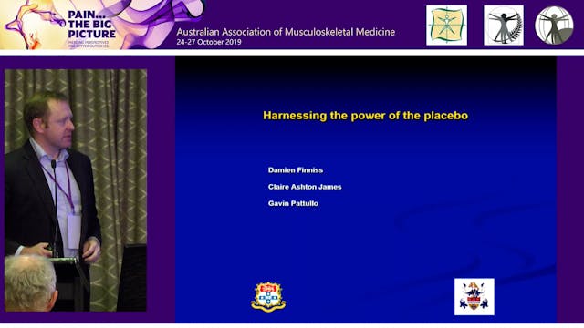 Harnessing the power of placebo works...