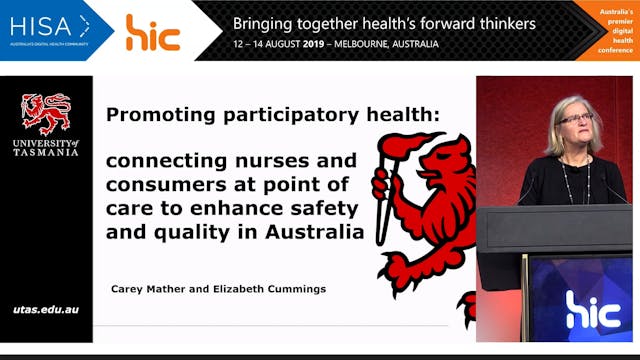 Promoting participatory health Connec...