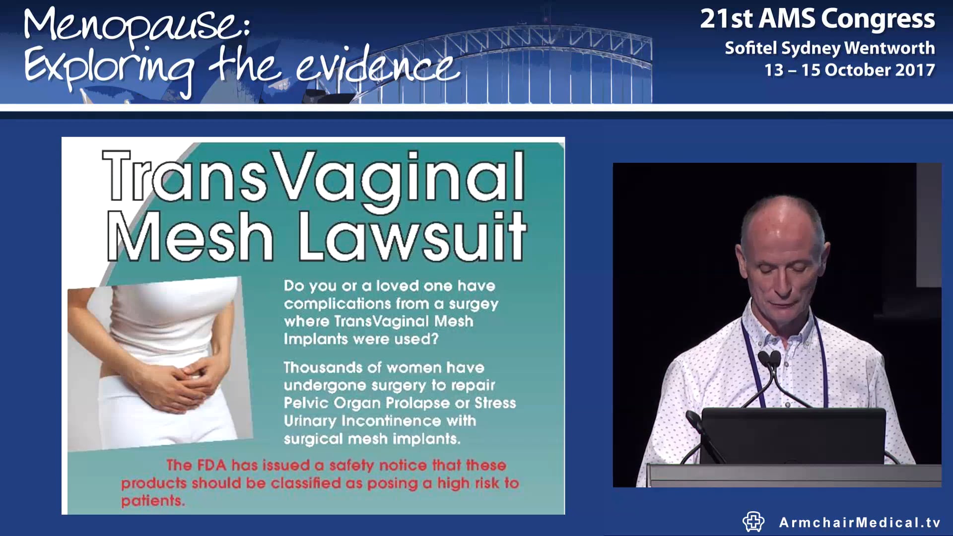 Surgical management of pelvic organ prolapse Assoc Prof Chris Maher