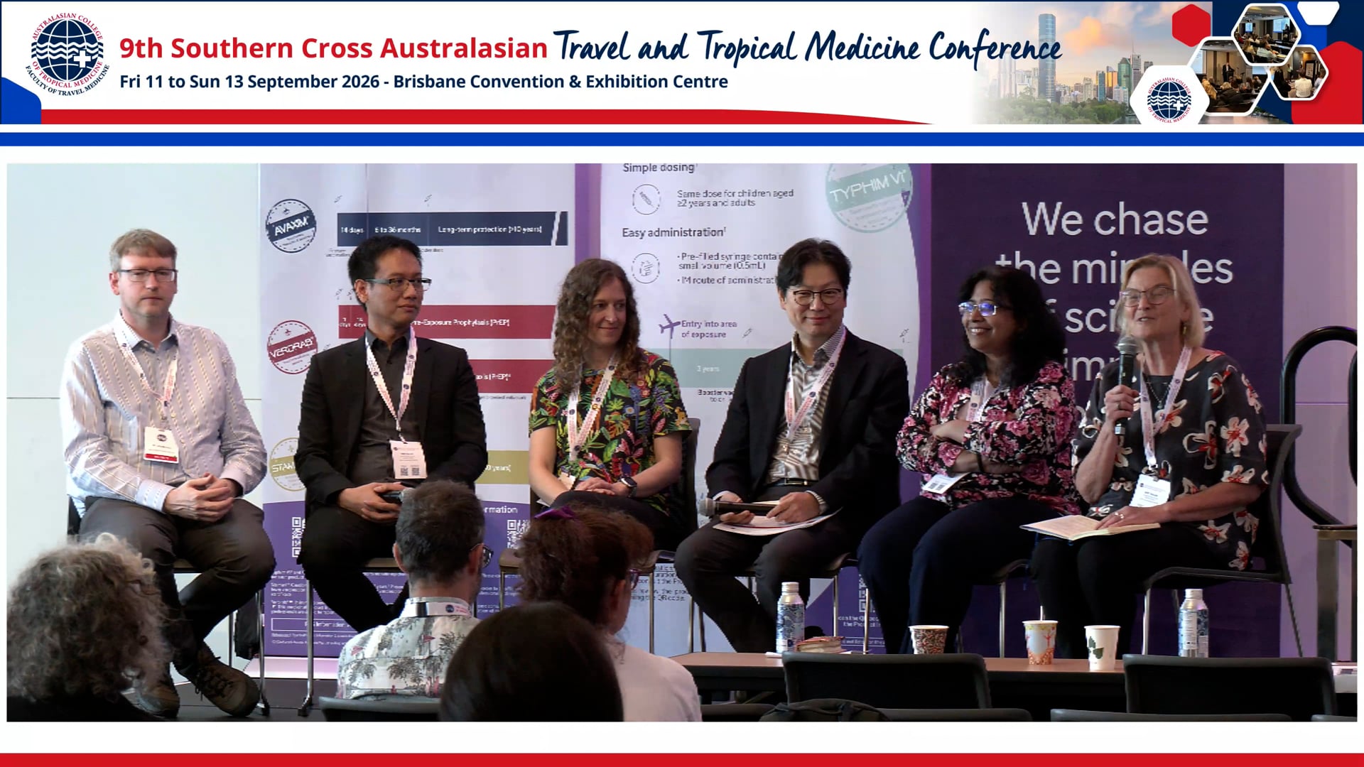 Advancing Travel Medicine in the Asia Pacific Expert Panel Discussion Dr Jenny Visser, Professor Joon Sup Yeom, Associate Professor Wasin Matsee, Dr Sarah McGuinnes