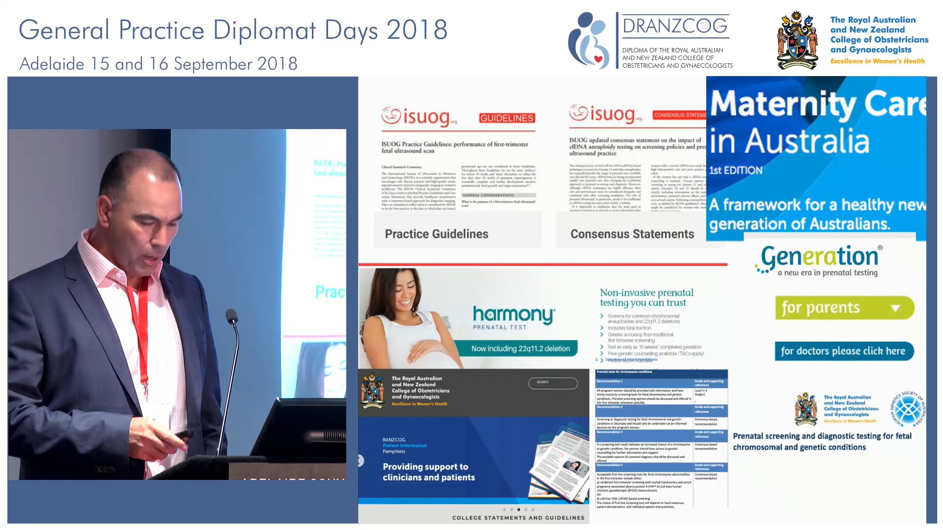 Non-Invasive Pre-natal testing Dr Carl Henman