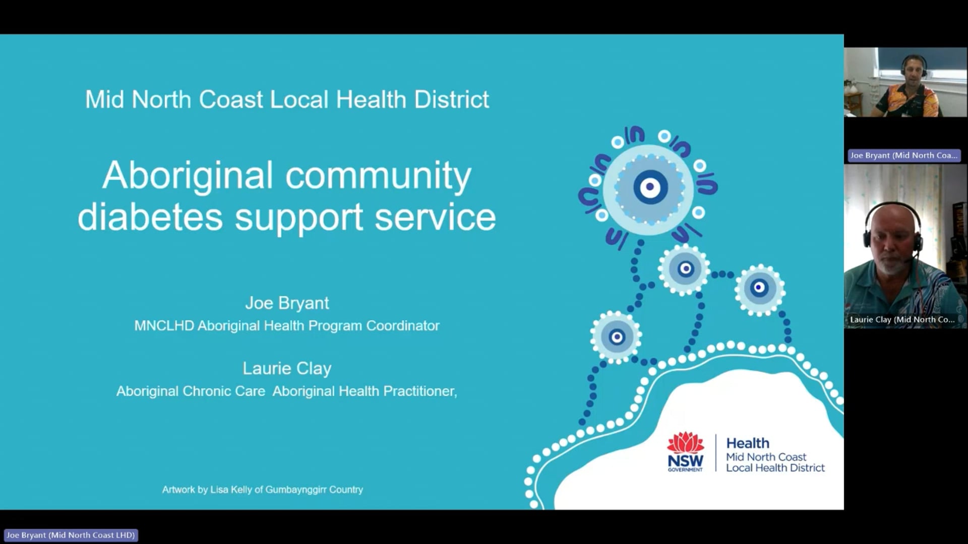 Tackling Diabetes for Aboriginal People Living in the Mid North Coast Joe Bryant & Laurie Clay 