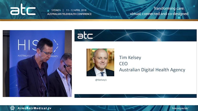 Tim Kelsey CEO Australian Digital Health Agency