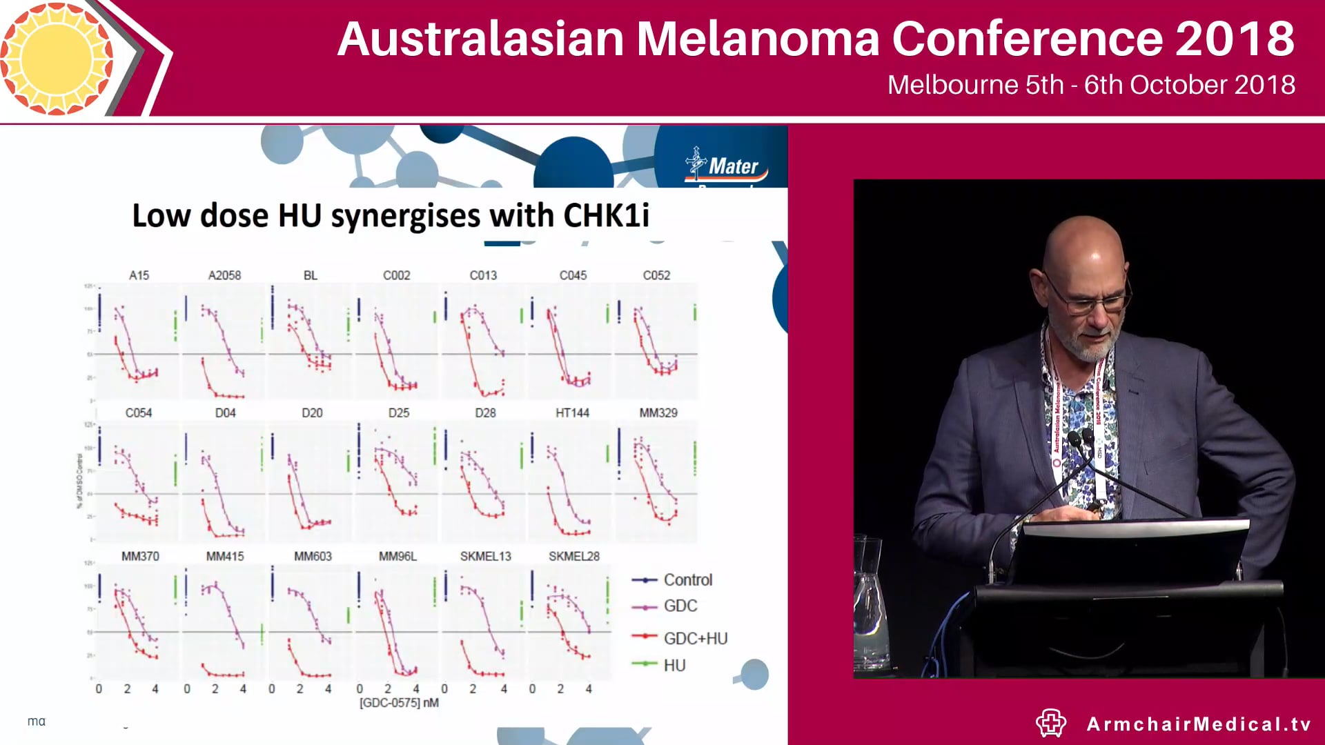 Less is more subclinical doses and choice of replication stress inducer in combination with CHK1 inhibitors in vitro and in vivo Brian Gabrielli