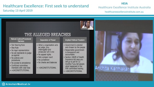 The consequence of asking a simple question Anchita Karmakar Doctor & lawyer