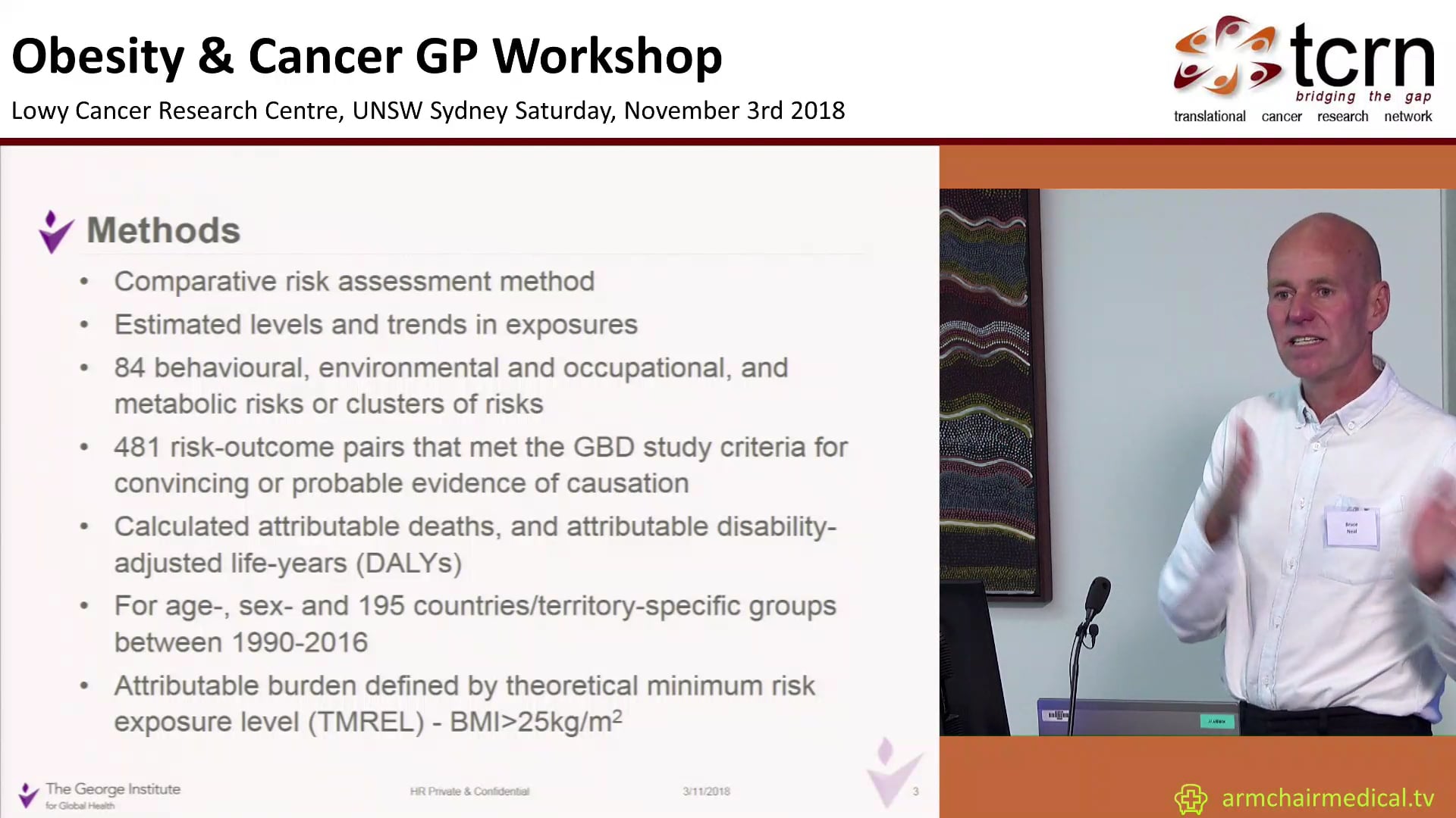 Setting the scene Prof Bruce Neal