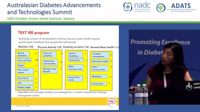 Text messaging and diabetes Clara Chow