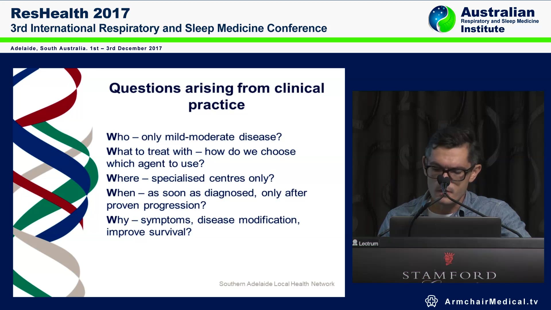 New treatments for idiopathic pulmonary fibrosis Dr Jason D'Costa