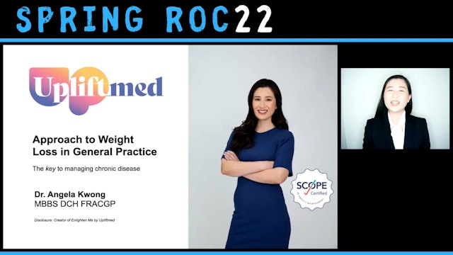 Approach to weight loss in General Practice Dr Angela Kwong