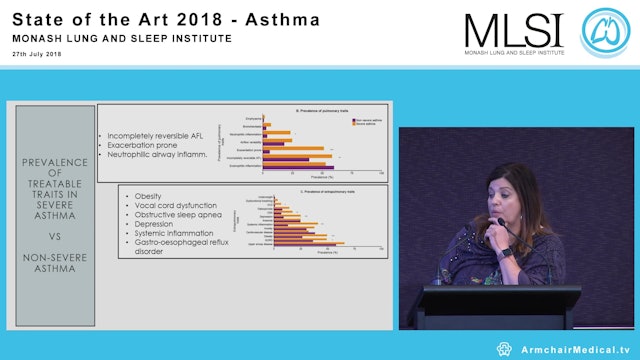 A multidimensional approach to severe asthma Professor Vanessa McDonald