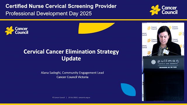 Cervical Cancer Elimination Strategy ...