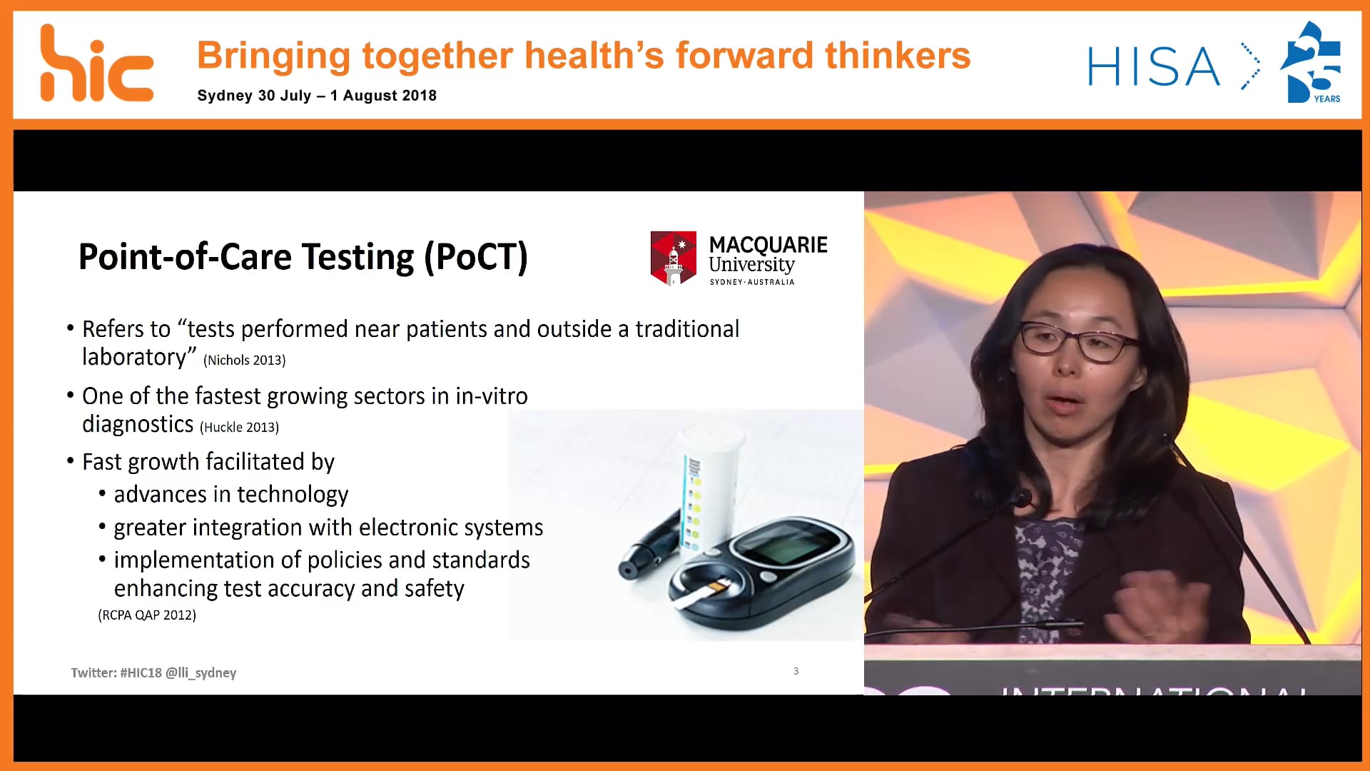 Does point-of-care testing impact length of stay in emergency departments (EDs) A before and after study of 26 rural and remote EDs Dr Ling Li