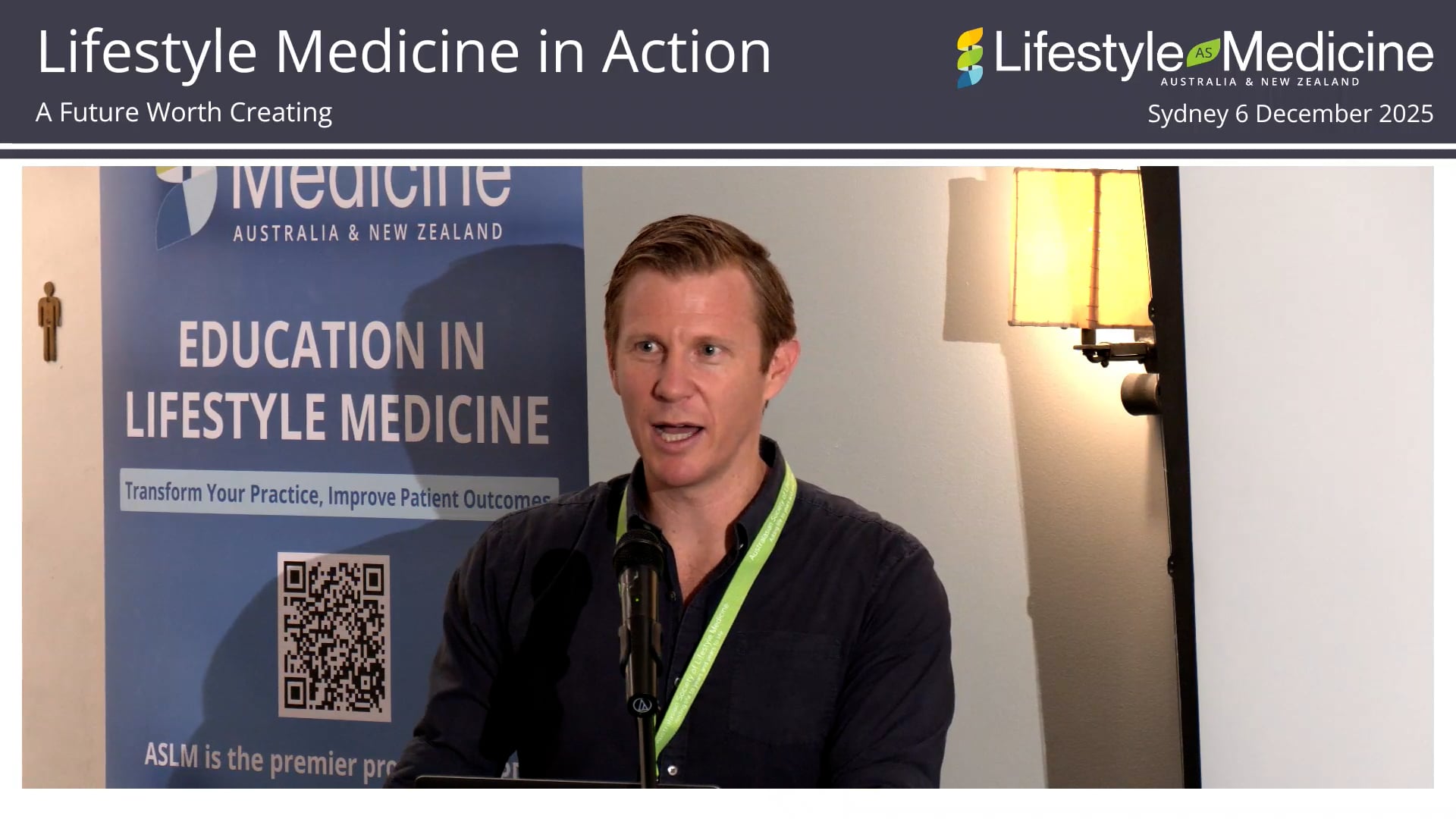 The Next 10 Years of Lifestyle Medicine Panel Discussion Dr Jenny Brockis, Leif Lagesen, Dr Cameron McDonald