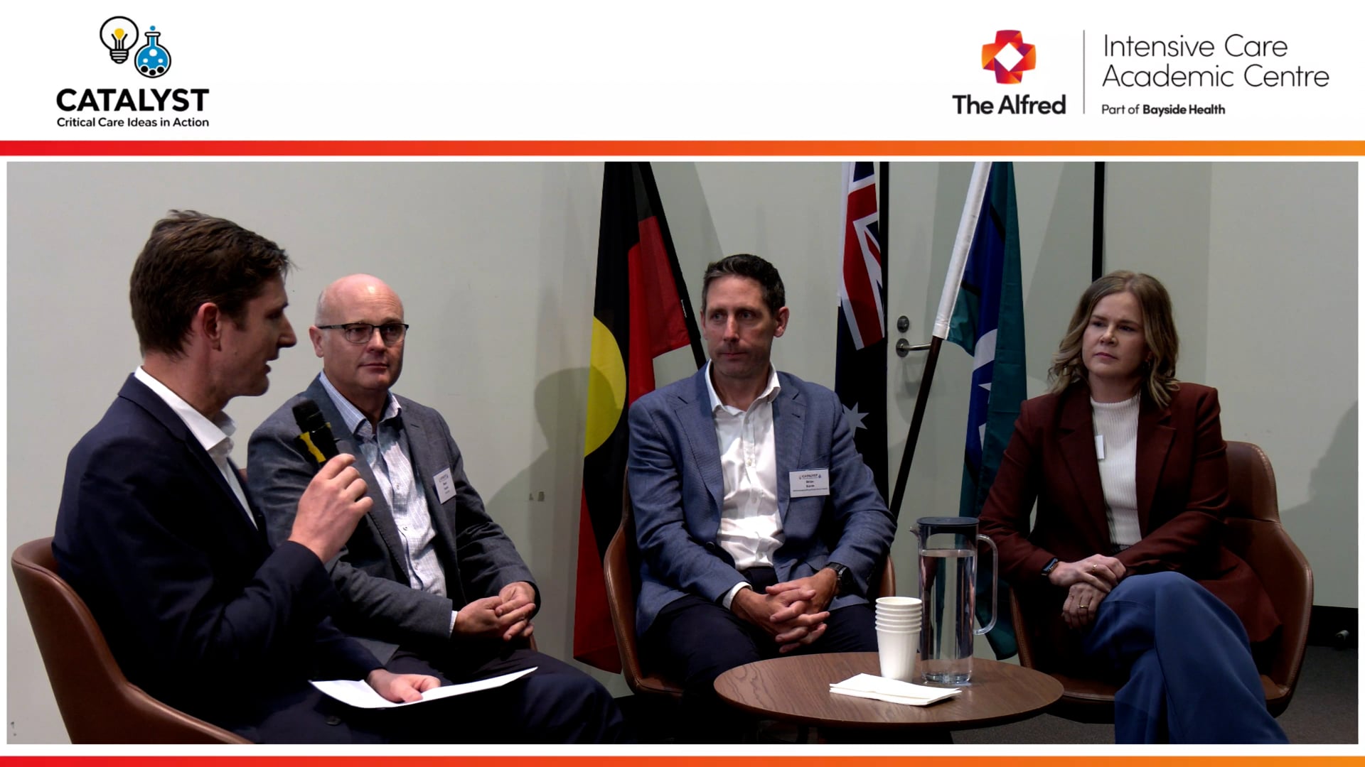 Resuscitation of the Critically Ill Q&A Assoc Prof Aidan Burrell, Prof Brian Burns, Dr Shaun Greene, Dr Julia Coull