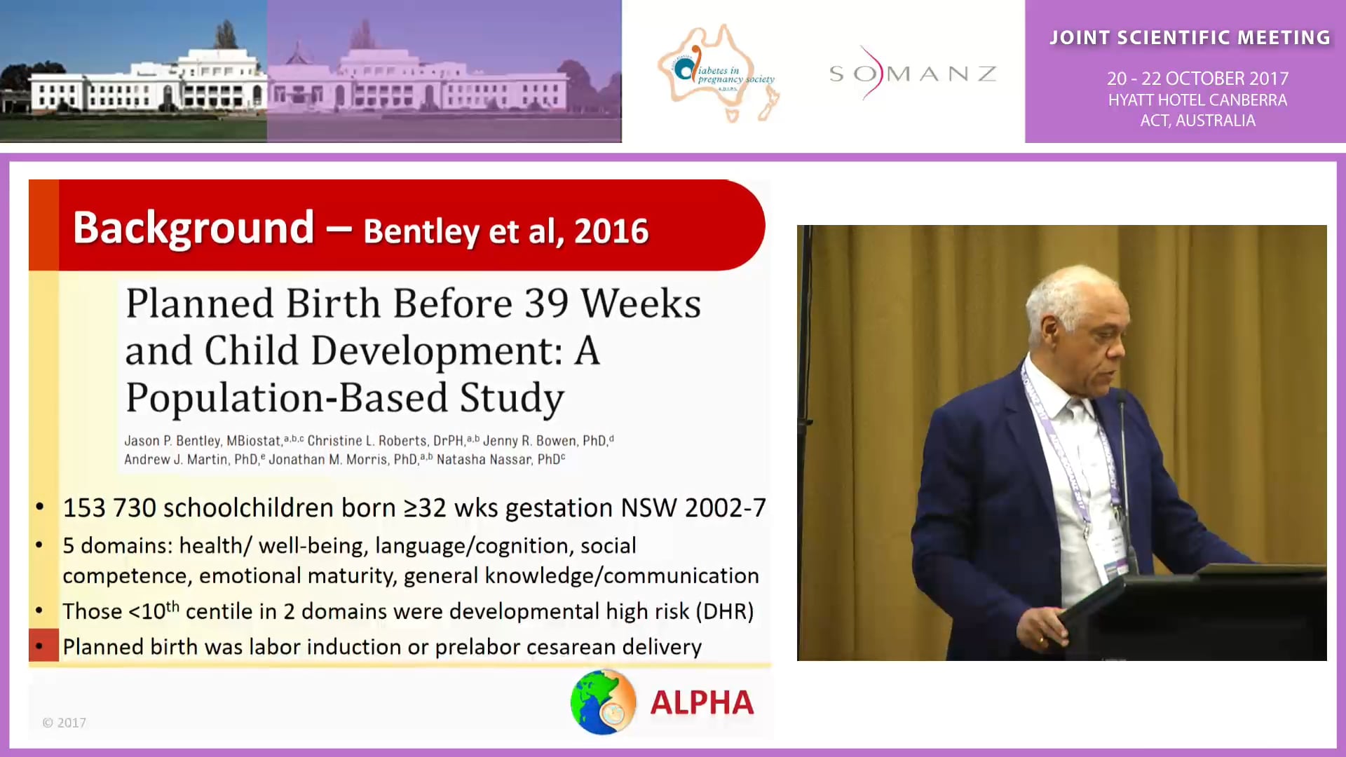 Delivering late preterm infants when does it pay to wait - Prof William Tarnow-Mordi