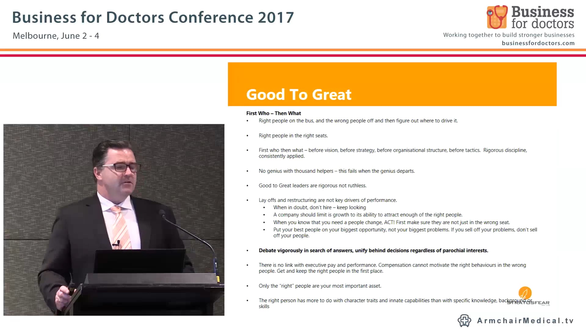 Staff Performance Management and KPI's Jamie Holroyd MD of STRATOSFEAR