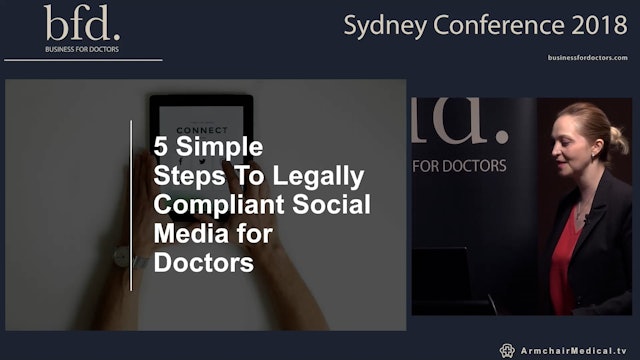 5 simple steps to legally compliant social media for doctors Sarah Bartholomeusz