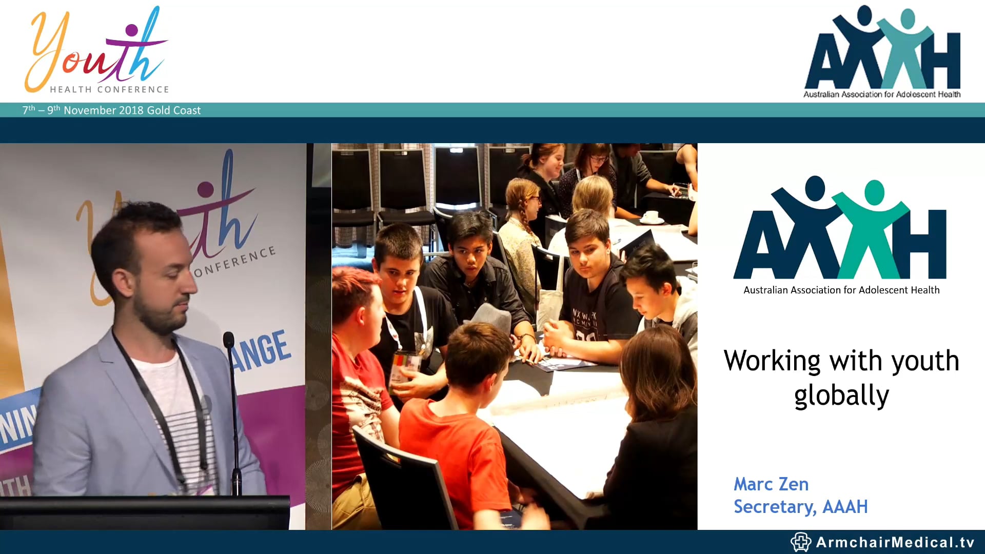 Exploring different models of meaningful youth engagement Mr Marc Zen Secretary Australian Association For Adolescent Health