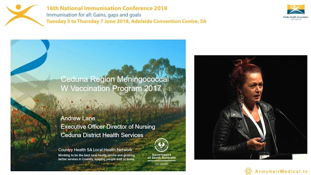 Ceduna region meningococcal vaccination program Andrew Lane