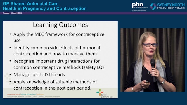 Contraception Dr Mary Stewart Family Planning NSW