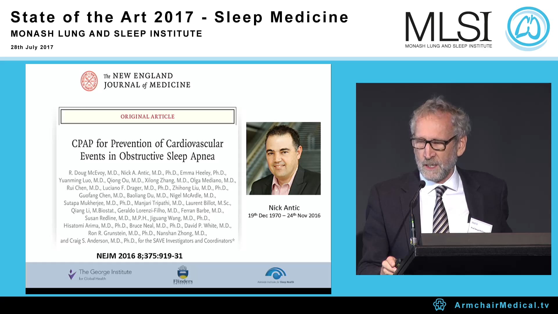 Where to from the SAVE trial Prof Doug McEvoy