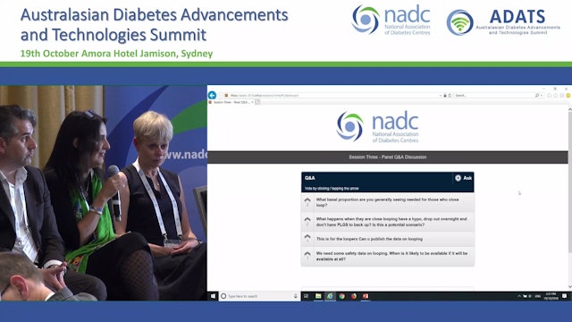Automated insulin delivery in Type 1 Diabetes Panel Q&A