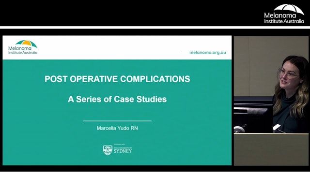 Post-op complications A series of case studies Marcella Yudo