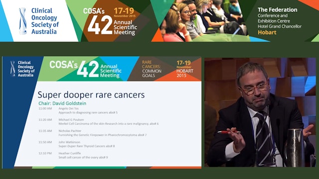 Super dooper rare cancers Panel Discussion