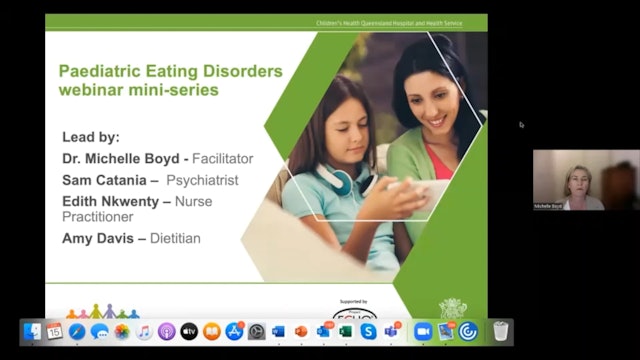 PED Webinar 5 Nutrition in adolescence and eating disorder treatment
