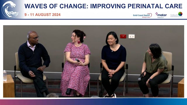 Game changers in perinatal care Panel...