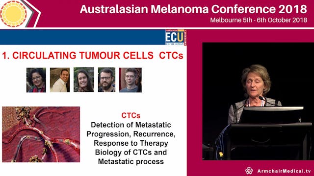 Uses and biology of circulating melan...
