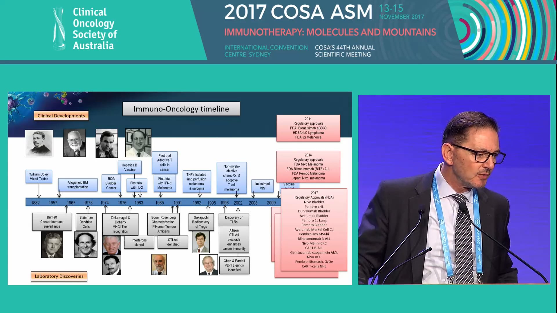 Cancer immunotherapy & history Jonathan Cebon