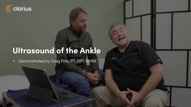 Ultrasound of the Ankle