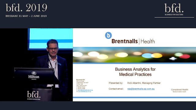 Business Analytics for Medical Practi...