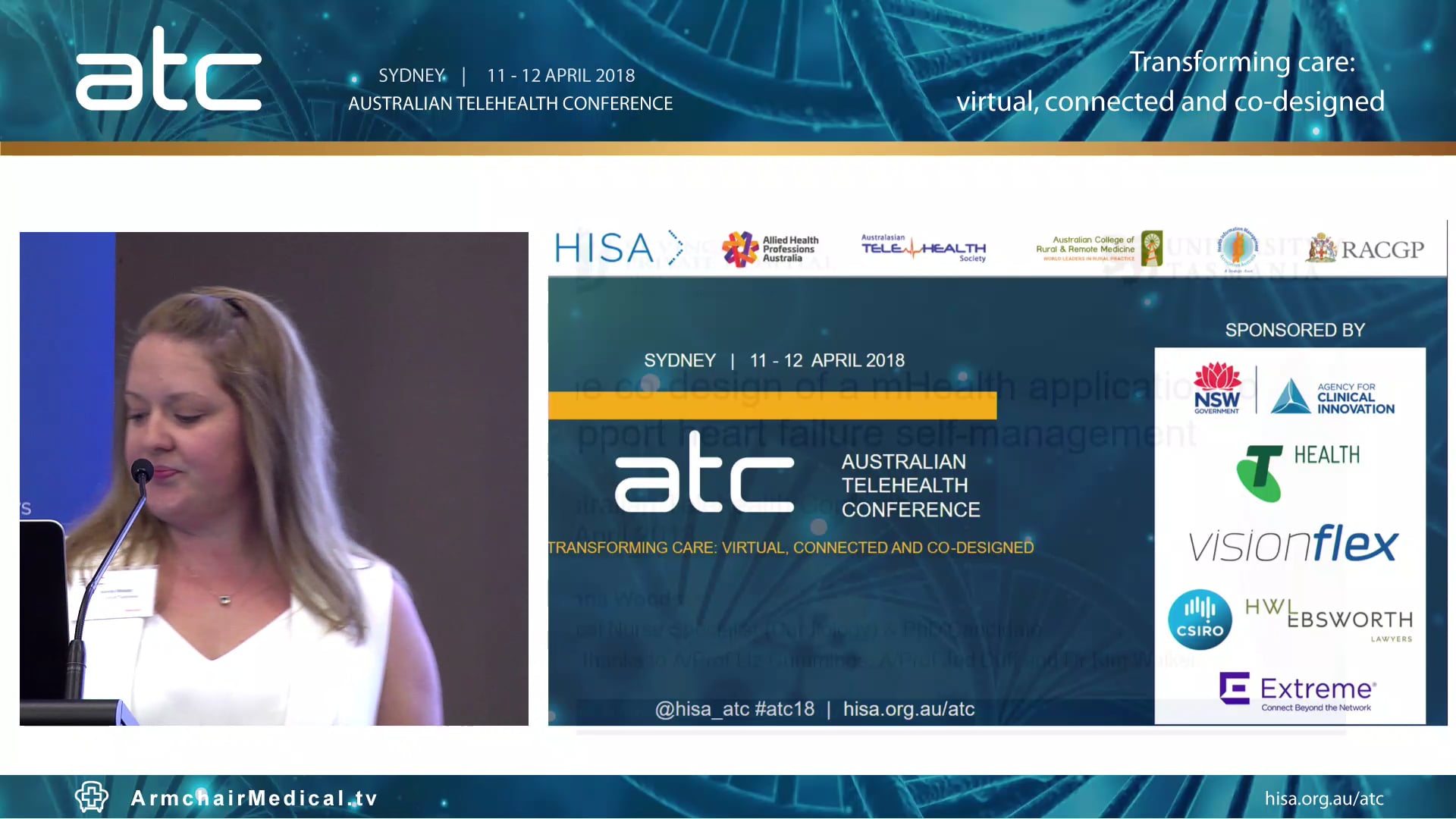 The co-design of a mHealth application to support heart failure self management Leanna Woods