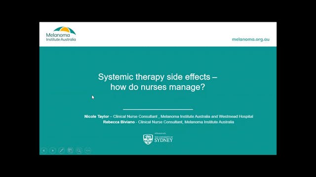 Systemic therapy side effects How do ...