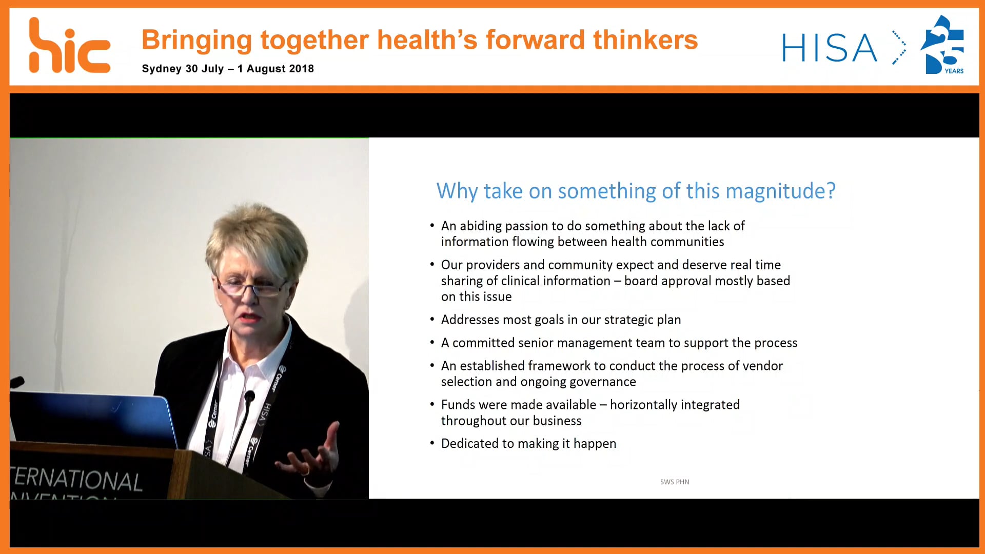 Interoperability in action Gillian Fea South Western Sydney Primary Health Network