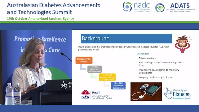 Testing health2sync phone application as a new tool to assist diabetes educators Sian Bramwell